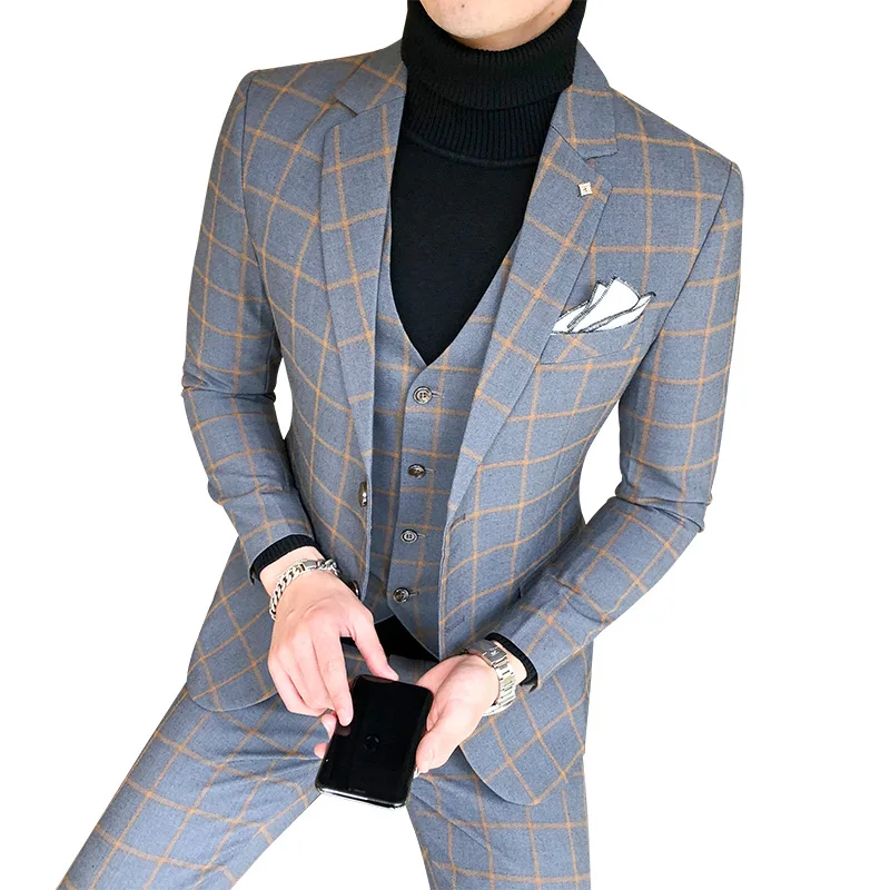 Men'S Grooming Kits - Marynarka i kamizelka i spodnie/Boutique Fashion