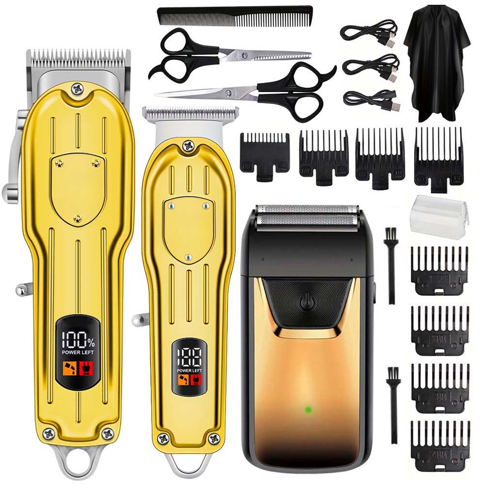Men'S Grooming Kits - Profesjonalny zestaw do strzyżenia włosów z