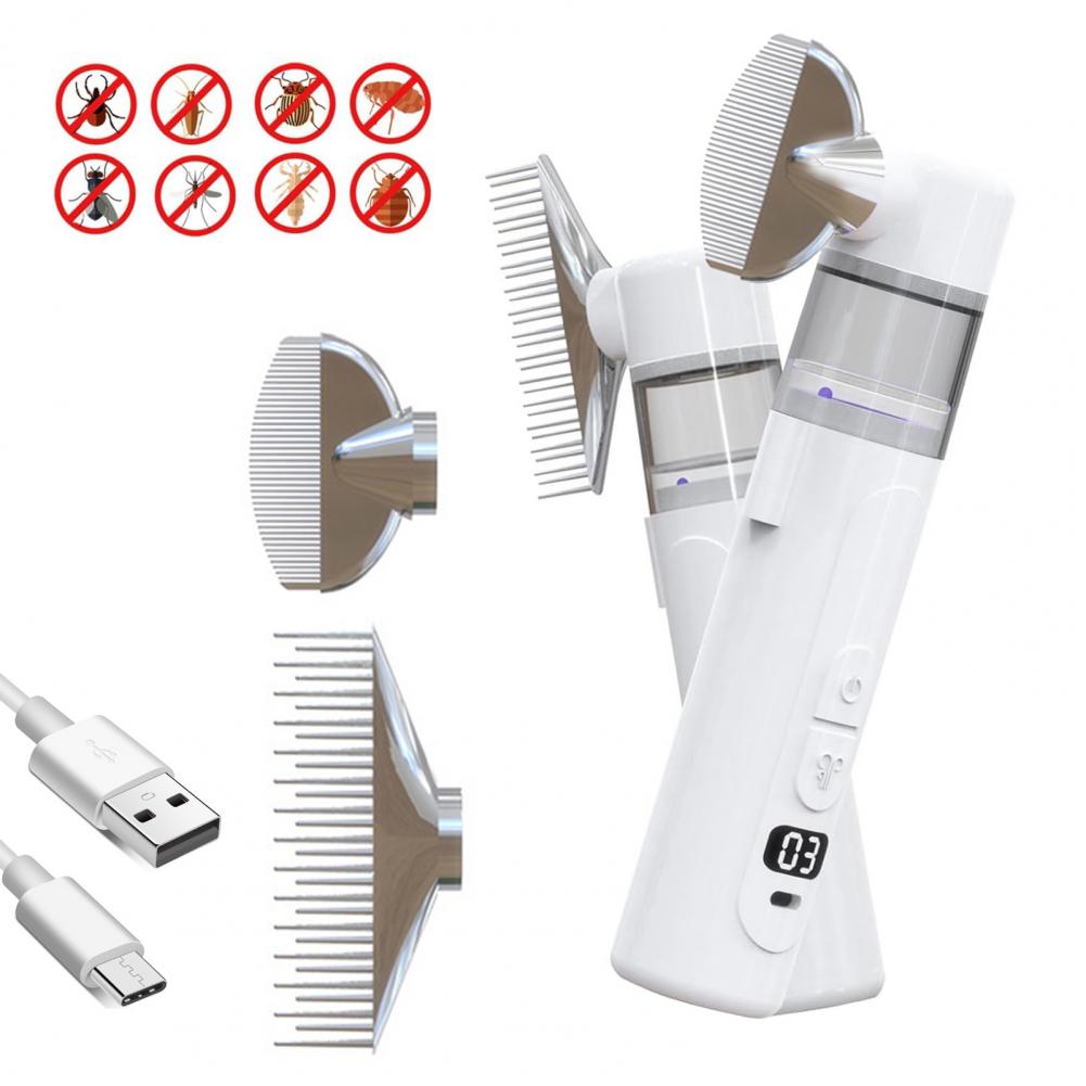 Comb Fine Tooth - Elektryczny grzebień do wszy 19 cm,