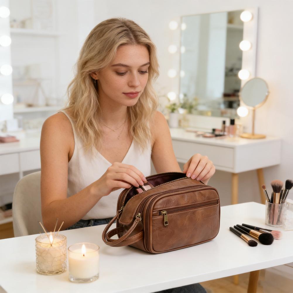Podróżna kosmetyczka ze sztucz – Men'S Grooming Bag recenzja i cena