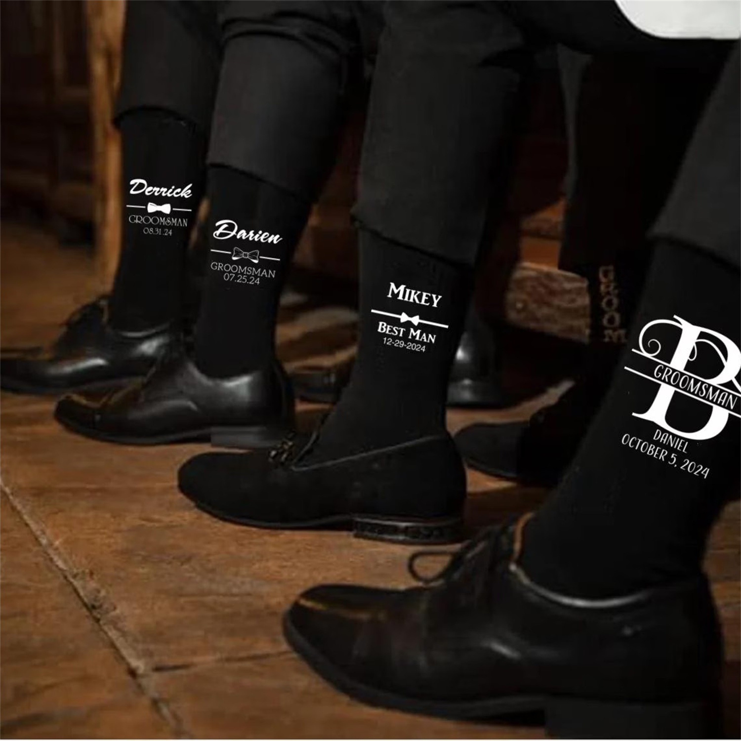 Spersonalizowane haftowane ska – Men'S Grooming Wedding Day recenzja i cena
